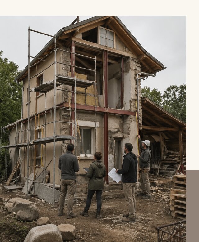 Реконструкция загородного дома под ключ в Калуге от бюро